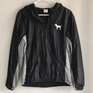 Pink Victoria’s Secret rain jacket!